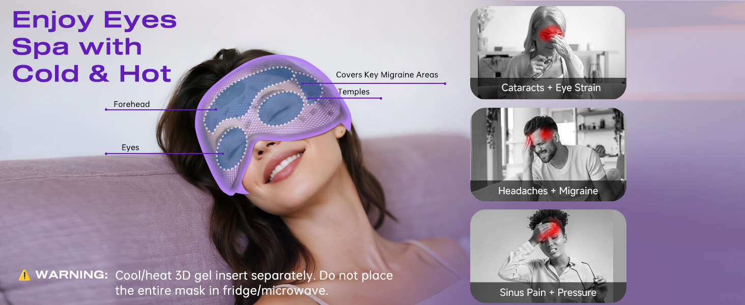 weighted cooling eye mask for sleeping bluetooth sleep mask