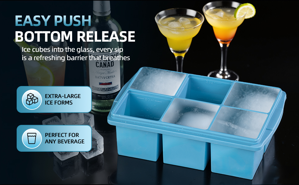Large Silicone Ice Cube Tray