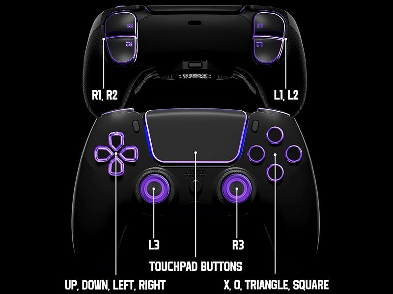SPARK Back Paddles Kit for PS5 Controller