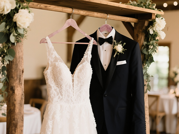 hangers for wedding grown