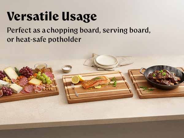 Edelhaus XL acacia cutting board