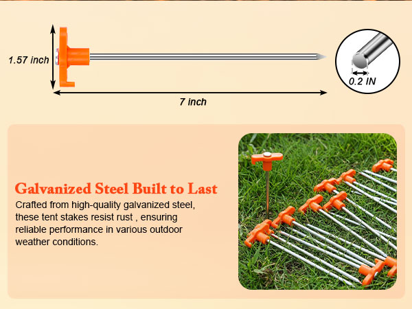 tent stakes