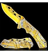 Vividstill Pocket Knife for Men, Cool 3D DRAGON Pocket Folding Knife With Clip, Great gift Edc Kn...
