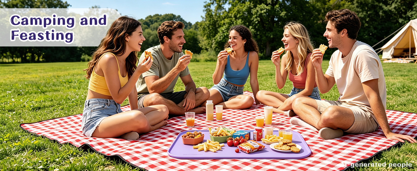 camping and feasting