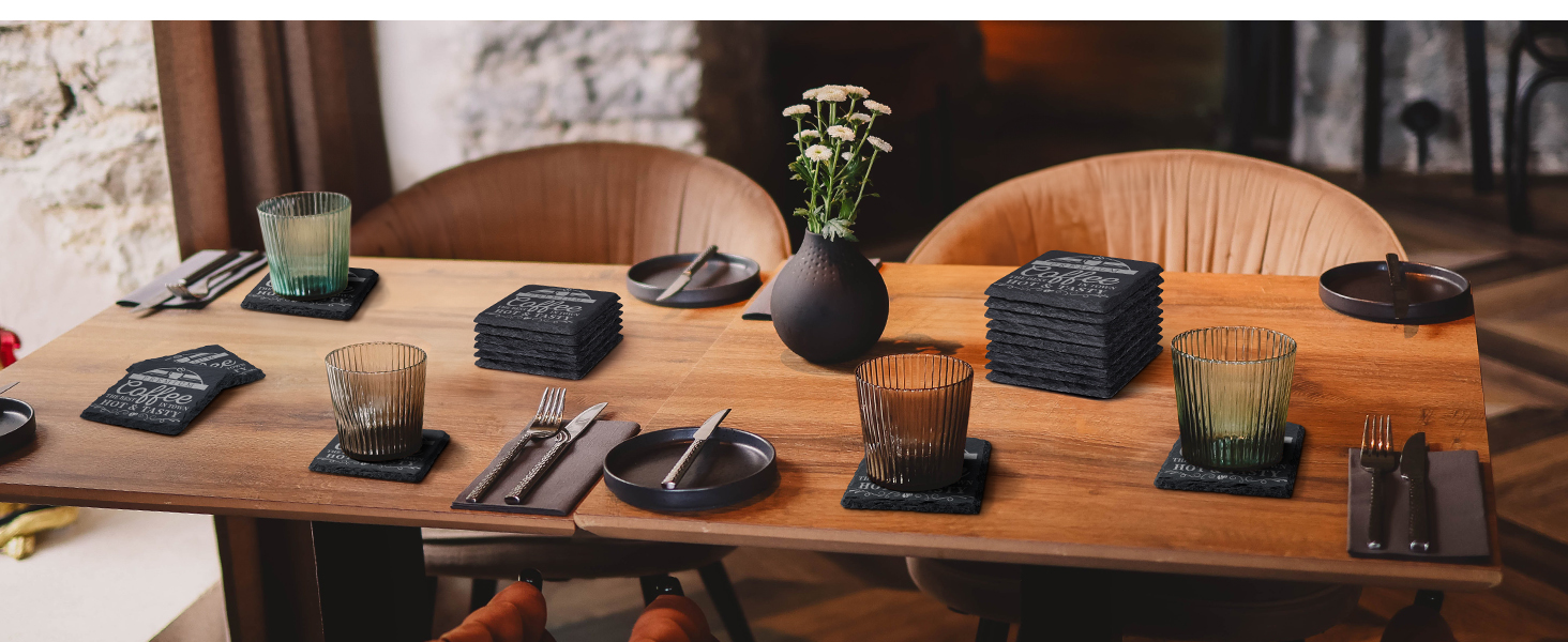 slate coasters