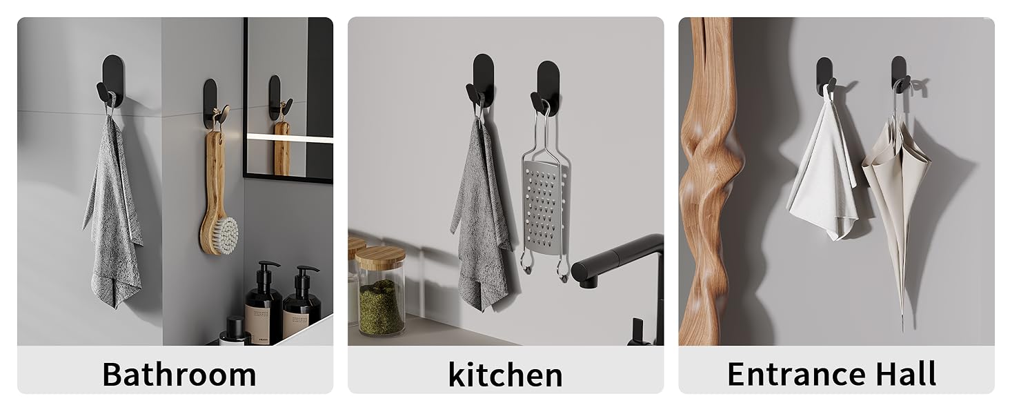 Towel Hooks for Bathroom