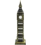 DOITOOL Big Ben Statue 7 Inch Big Ben Clock London Souvenirs Building Model Collectible Figurine ...
