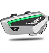FreedConn Motorcycle Bluetooth Headset FX 10 Riders 2000m Intercom Motorbike Helmet Communication...