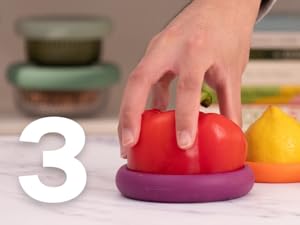 leftover fruit and vegetable savers keep foods fresh