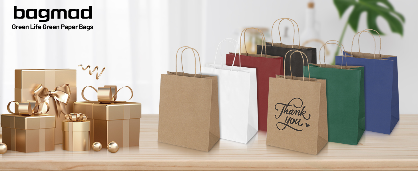 Medium Paper Bags with Handles