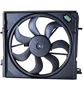 GXARTS 214816MA0A 214816MA0B NI3115162 Radiator Cooling Fan Assembly Compatible with Nissan Rogue...