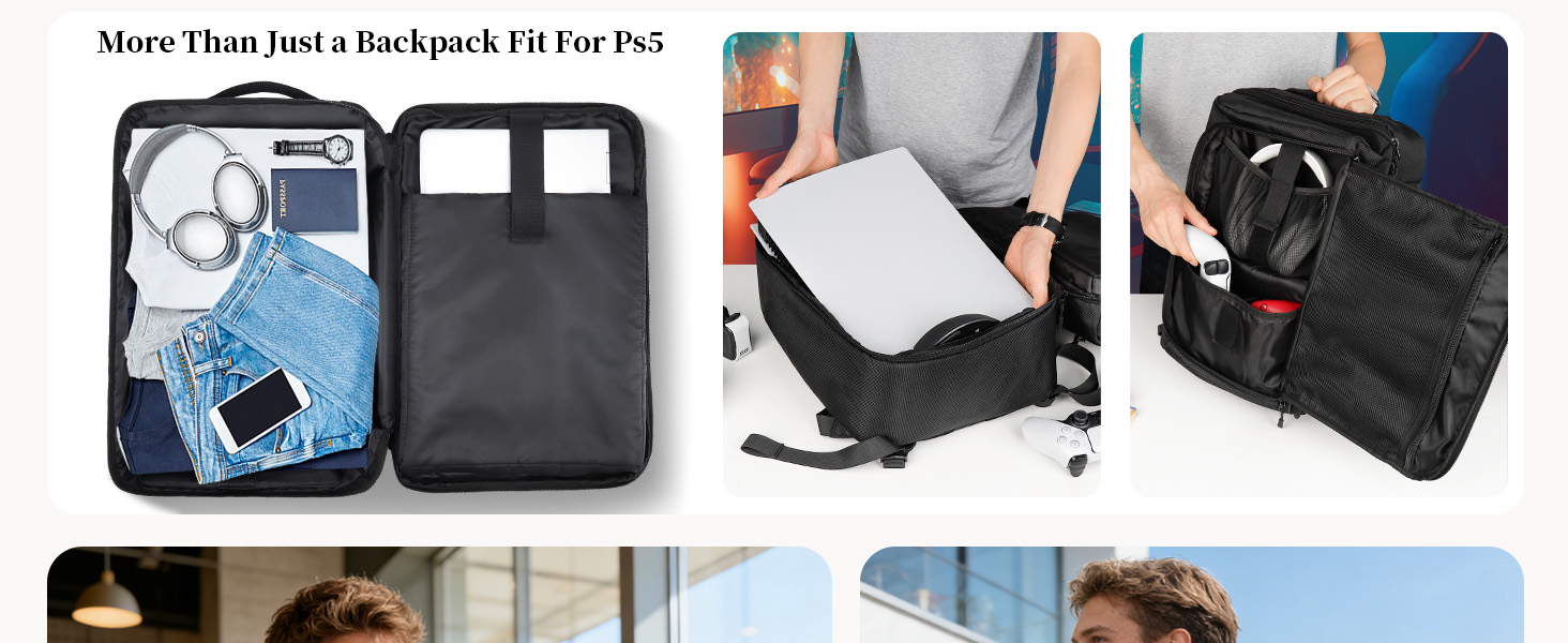 backpack compatible with ps5