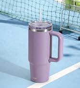 SUNWILL Insulated Coffee Tumbler with Handle