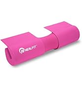 NEALFIT Barbell Squat Pad with Thick Nylon Padding, Hip Thrust Pad for Squats, Lunges, Neck Shoul...