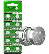 Cotchear 10pcs 1.5V AG10 Alkaline Battery 189 389 AG10 LR1130 LR54 V10GA Battery Alkaline Button ...
