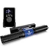 FZONE Wave Maker for Aquarium, 24V DC Gyre Wavemaker with LCD Display Controller, Adjustable Cros...