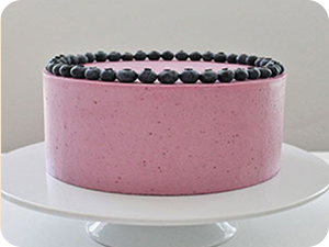 acrylic cake disc