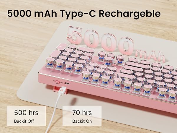 kawaii keyboard cute wireless keyboard