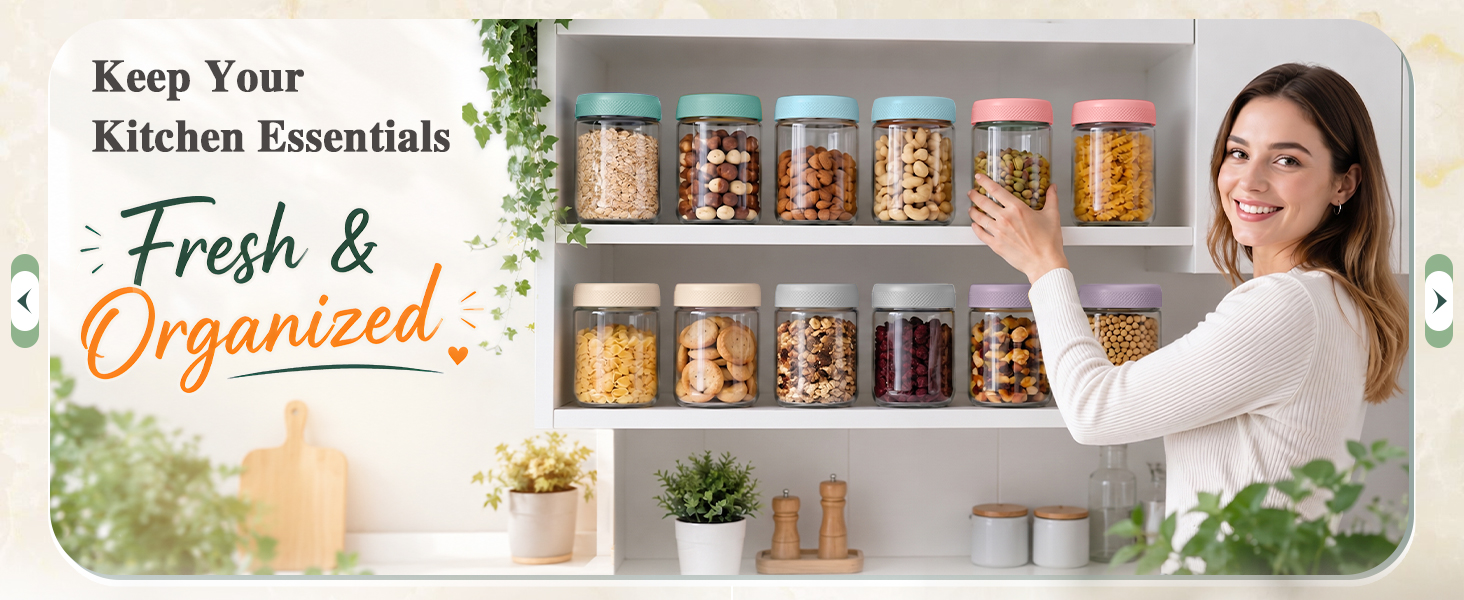jars with airtight lids