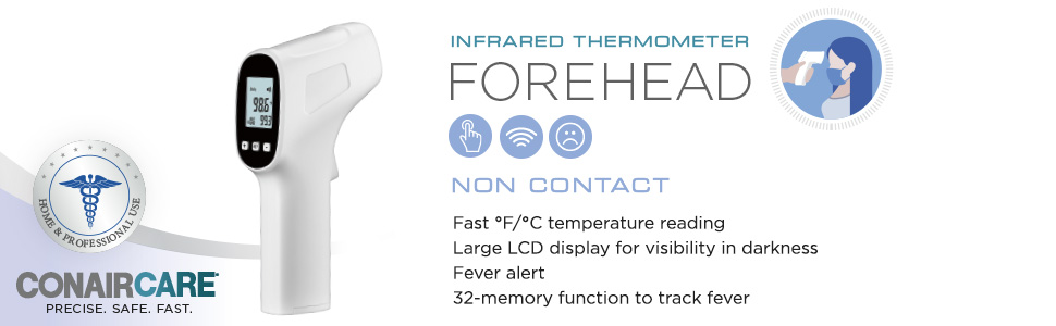 thermometer for adults forehead forehead thermometer infrared thermometer made in usa