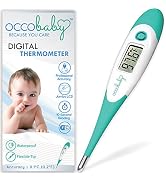 OCCObaby Clinical Digital Baby Thermometer - LCD, Flexible Tip, 10 Second Quick Accurate Fever Al...