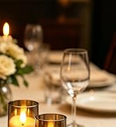 Rechargeable Flameless Candles with Timer Remote