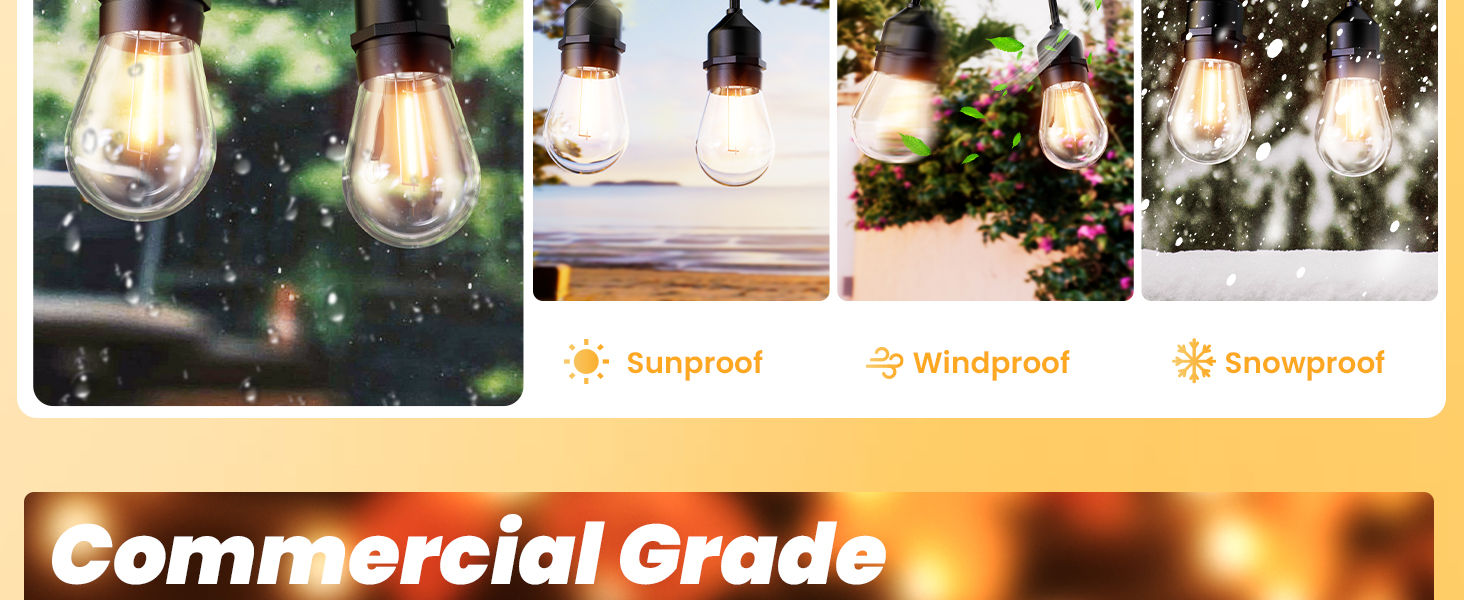 string lights for outside