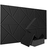 6 Pack Acoustical Wall Panels–TEMGCUAM 60" x 40" Large Art Acoustic Panels, Decorative Acoustic P...