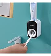 Automatic Toothpaste Dispenser Wall Mounted for Bathroom & Shower,Toothpaste Squeezer for Adults,...