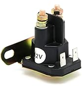 Starter Relay Solenoid Fit for John Deere, MTD Cub Cadet, Lawn Tractor, Marine Outboards, Inboard...