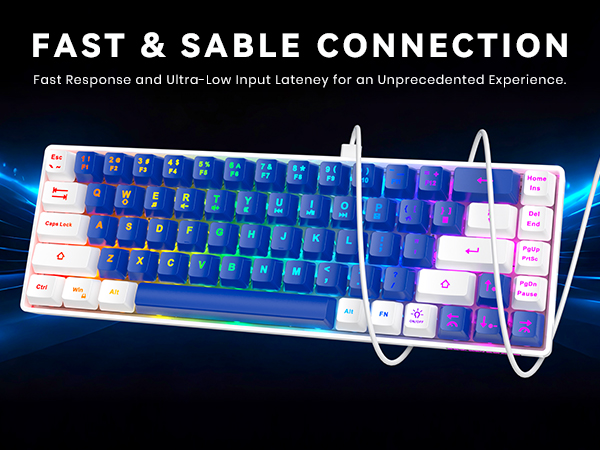 wired gaming keyboard