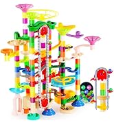 JOYIN 236Pcs Glowing Marble Run with Motorized Elevator- Construction Building Blocks Toys with 3...