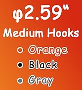 ULIBERMAGNET Heavy Duty Large Garage Magnet Hooks, 2 Pack Strong Storage Utility Magnetic Hooks w...