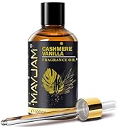 Cashmere Vanilla Fragrance Oil Essential Oil, MAYJAM 3.38FL.OZ Cashmere Vanilla Oil for Diffusers...