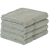 Mother-Earth 4 Pcs Modal Cotton Fingertip Towels - Extra Absorbent and Soft Terry Bathroom Towels...