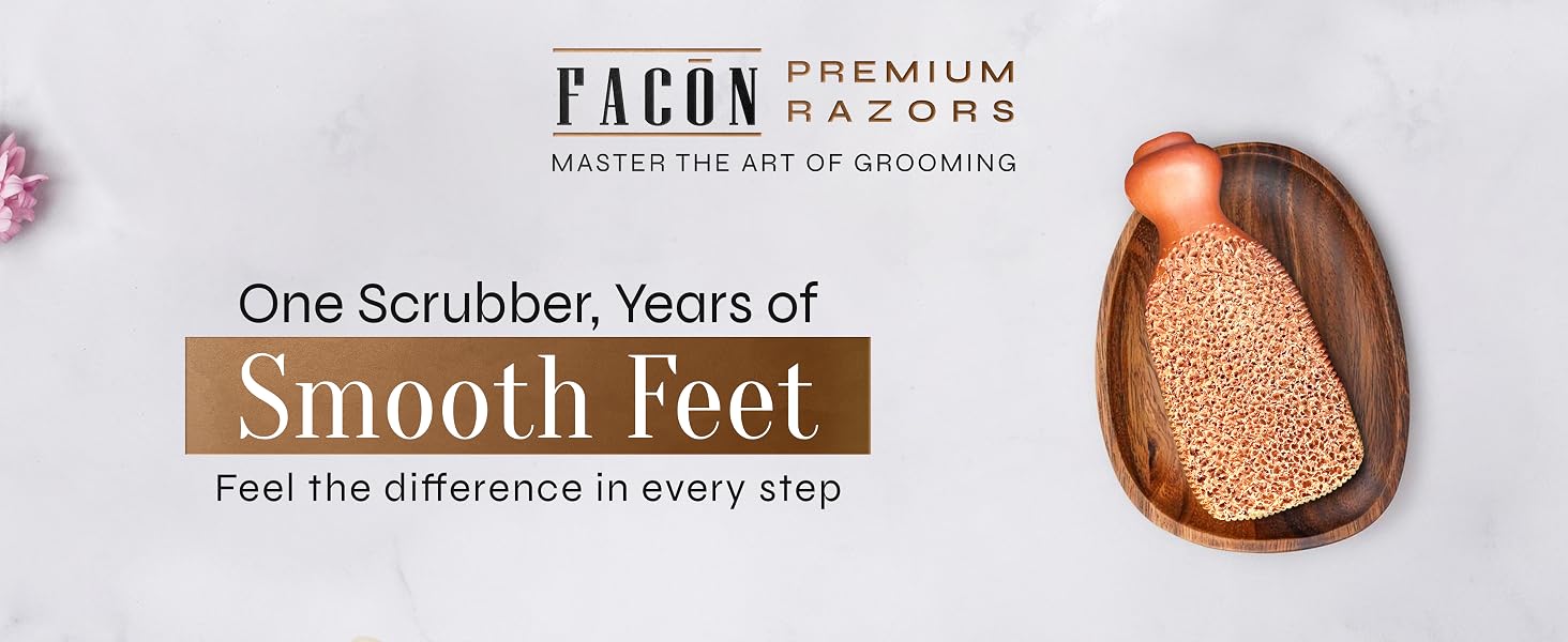 Facón Pumice Stone Exfoliating Foot Scrubber