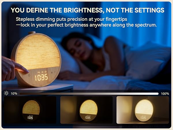 dimmable night light
