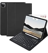iPad pro 12.9 case with Keyboard 5th Generation 2021, Keyboard Case for iPad Pro 12.9 2020 4th Ge...