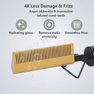 straightener comb electric,hot tools hot comb,heat comb hair straightener,