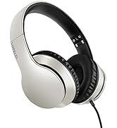 LORELEI X6 Over-Ear Headphones with Microphone, Lightweight Foldable & Portable Stereo Bass Headp...