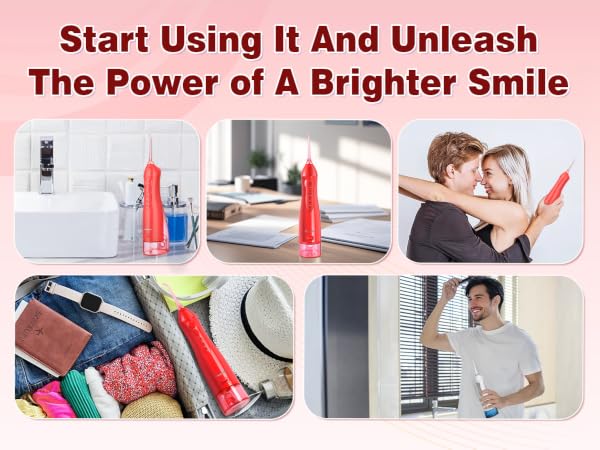 Tovendor electric water flosser is the perfect gift for you and your relatives to keep oral health
