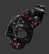 Bow Skull Earrings