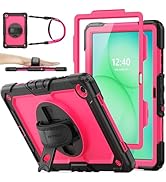 SEYMAC stock Case for Samsung Galaxy Tab A11+ Plus 11'', Full-Body Drop Protection Case with Scre...