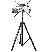 Hologram Fan Stand with Multi-Function Base, Height 39.4 to 69 Inch, 150 Pounds Load-Bearing for ...