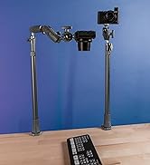 iBOLT Stream-Cast Clamp Adjustable Overhead Phone Mount for Live Streaming Tutorial Videos and Ph...