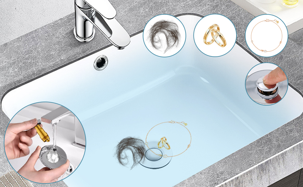 sink stopper bathroom drain