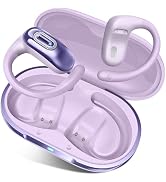 Open Ear Headphones, NEW Over Ear Earbuds with 4 ENC Noise-Canceling Mic | Ultra-Comfort Bone Con...