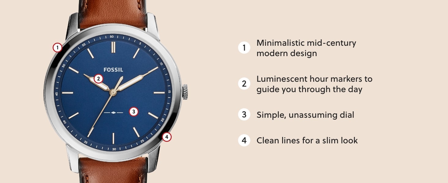 Fossil Minimalist Men's Watch