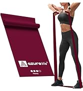 A AZURELIFE Professional 8 Yard Bulk Resistance bands Rolls or 5 ft. Long Non-Latex Elastic Exerc...