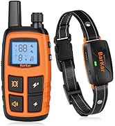 BarKar Shock Collar for Dogs - Dog Training Collar, 3 Training Modes, IPX7 Waterproof, Rechargeab...